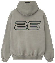 Load image into Gallery viewer, Fear of God Essentials Heavy Fleece 90s Hoodie 'Smoke Grey'
