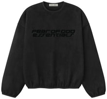 Load image into Gallery viewer, Fear of God Essentials Modern Crewneck Sweatshirt 'Vintage Black'