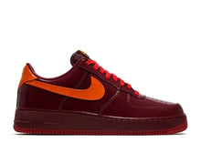 Load image into Gallery viewer, Nike Air Force 1 Low Patent Leather Dark Team Red Safety Orange