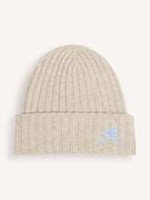 Load image into Gallery viewer, Ganni Wool Knit Beige Beanie
