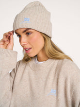 Load image into Gallery viewer, Ganni Wool Knit Beige Beanie