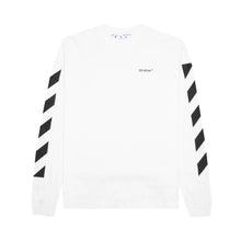 Load image into Gallery viewer, Off White Diagonal Helvetica Skate L/S White