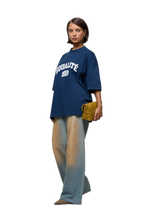 Afbeelding in Gallery-weergave laden, Equalité COLLECTIVE BOXY TEE NAVY
