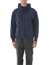 Afbeelding in Gallery-weergave laden, Stone Island Batch Logo Zip-Up Hoodie Black