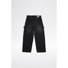 Load image into Gallery viewer, LostBoys Archive Baggy Carpenter Jeans Black