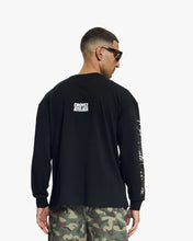 Load image into Gallery viewer, Croyez Camo Longsleeve | Black