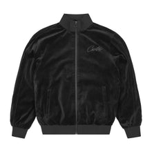 Load image into Gallery viewer, Corteiz VVS Velour Jacket Triple Black