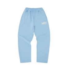 Load image into Gallery viewer, Corteiz Island Puff Print Sweatpants Baby Blue