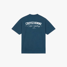 Load image into Gallery viewer, Croyez Art Gallery T-Shirt | Dark Teal