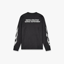 Load image into Gallery viewer, Croyez Service Dept Longsleeve | Black