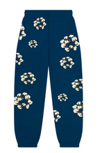 Load image into Gallery viewer, Denim Tears x CPFM Cactus Tears Wreath Sweatpants Navy