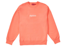 Afbeelding in Gallery-weergave laden, Supreme Box Logo Crewneck (FW18) Fluorescent Pink