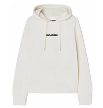 Load image into Gallery viewer, Jil Sander Printed Logo Hoodie Cream