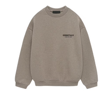 Load image into Gallery viewer, Fear of God Essentials Fleece Crewneck (FW24) Heather Gray