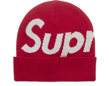 Load image into Gallery viewer, Supreme Big Logo Beanie (FW25) Red