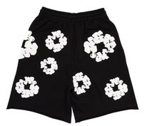 Load image into Gallery viewer, Denim Tears The Cotton Wreath Shorts Black