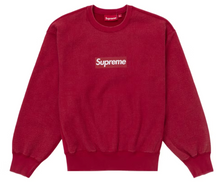 Afbeelding in Gallery-weergave laden, Supreme Washed Box Logo Crewneck Red