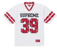 Afbeelding in Gallery-weergave laden, Supreme Bandana Football Jersey White