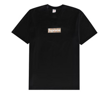 Afbeelding in Gallery-weergave laden, Supreme Burberry Box Logo Tee Black
