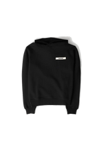 Afbeelding in Gallery-weergave laden, Jacquemus Le Hoodie Gros Grain Black