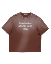 Afbeelding in Gallery-weergave laden, Acne Studios Logo T-Shirt Chocolate Brown