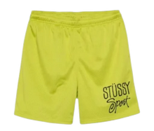 Afbeelding in Gallery-weergave laden, Stussy Mesh Sport Short Lime
