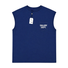 Afbeelding in Gallery-weergave laden, Gallery Dept. No Sleeve Navy T-Shirt