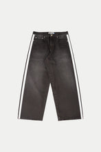 Load image into Gallery viewer, Bluss Black Striped Jeans