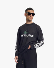 Load image into Gallery viewer, Croyez Service Dept Longsleeve | Black