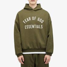 Load image into Gallery viewer, Fear of God ESSENTIALS Military Heavy Fleece Hoodie
