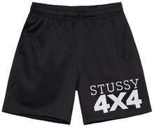 Afbeelding in Gallery-weergave laden, Stussy 4X4 Mesh Short 'Black'
