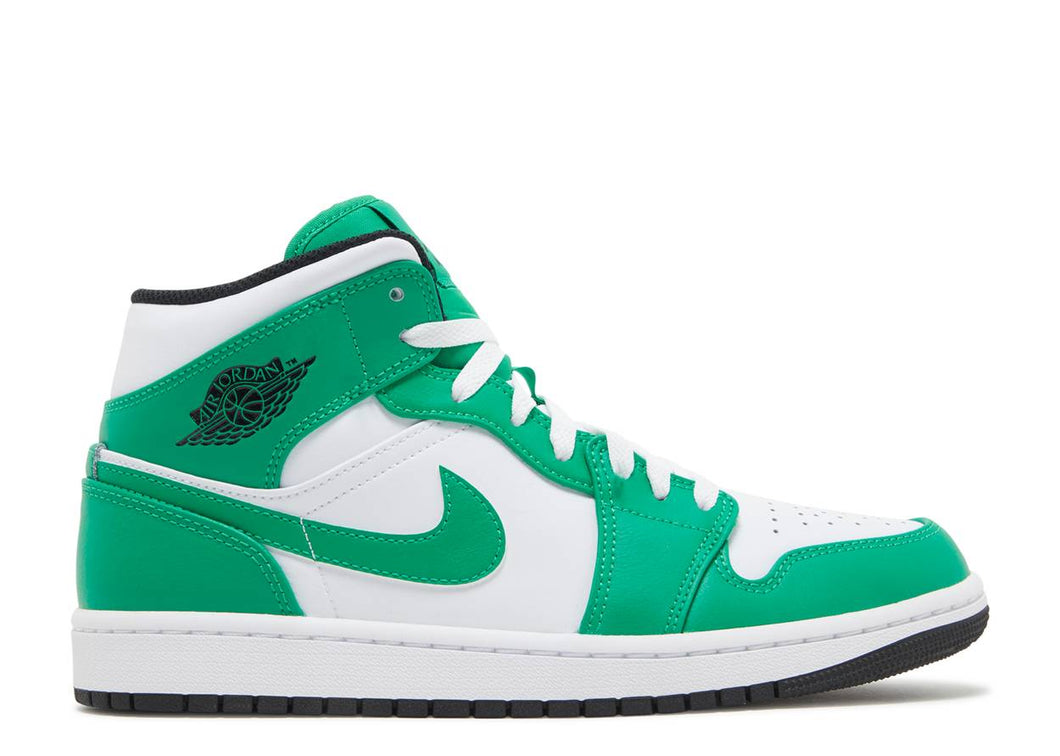 Jordan 1 Mid Lucky Green