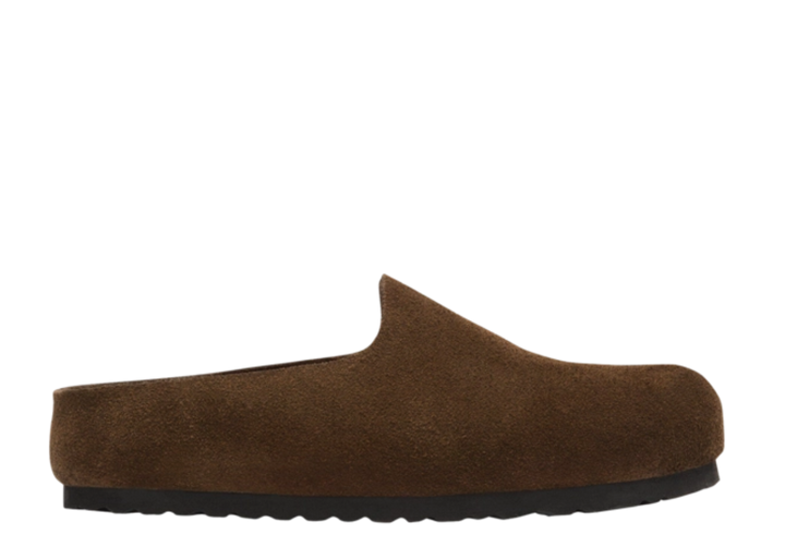 Birkenstock Amsterdam Wrapped Suede Leather Carafe Narrow