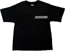 Load image into Gallery viewer, Dropdayz Logo Tee Black
