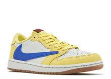 Load image into Gallery viewer, Jordan 1 Retro Low OG SP Travis Scott Canary (Used)
