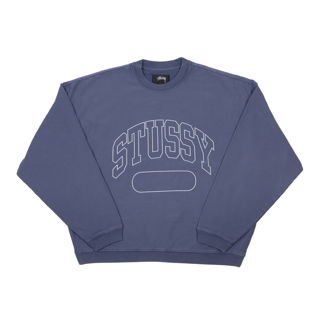 Stüssy Oversized Crewneck Purple