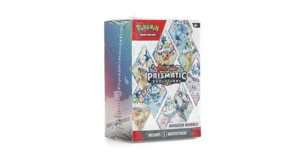 Pokemon Prismatic Evolutions Booster Bundle Box (6)
