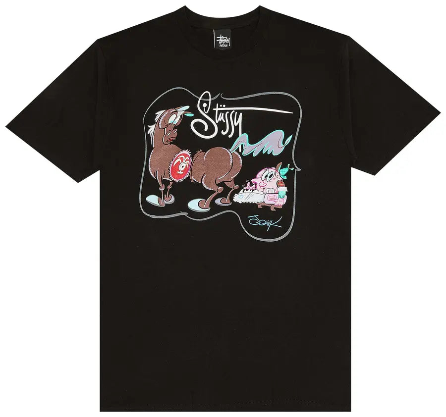 Stussy John K Horse Tee 'Black'