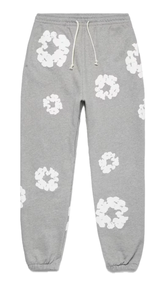 Denim Tears The Cotton Wreath Sweatpants Grey
