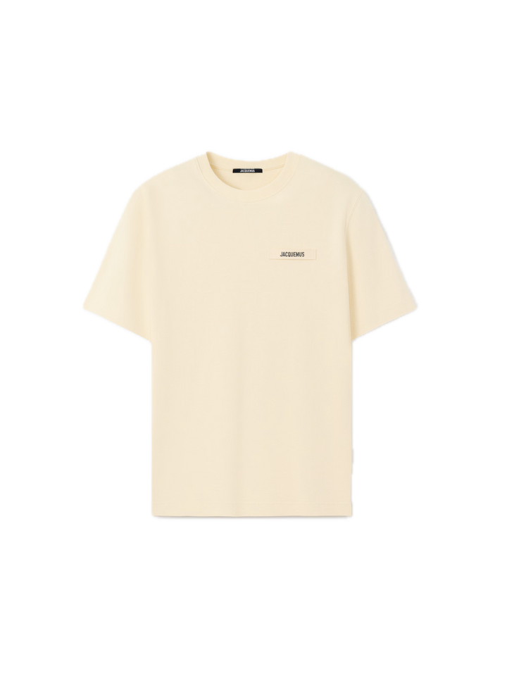 Jacquemus Le Tshirt Gross Grain Beige