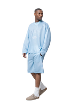 Afbeelding in Gallery-weergave laden, Equalité SENNA MESH SHORTS LIGHT BLUE

