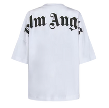 Afbeelding in Gallery-weergave laden, Palm Angels Classic Logo Over S/S T-shirt White/Black
