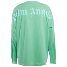 Afbeelding in Gallery-weergave laden, Palm Angels Green Logo Print Longsleeve Green
