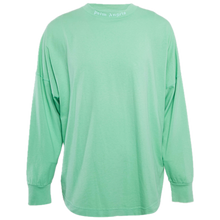 Afbeelding in Gallery-weergave laden, Palm Angels Green Logo Print Longsleeve Green
