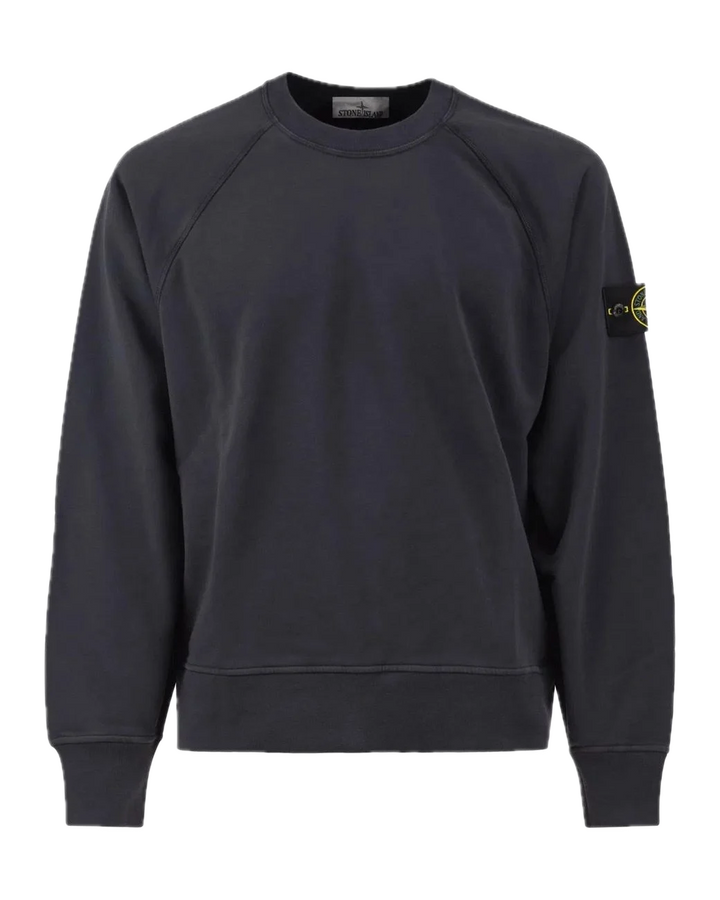 Stone Island Batch Logo Crewneck Black