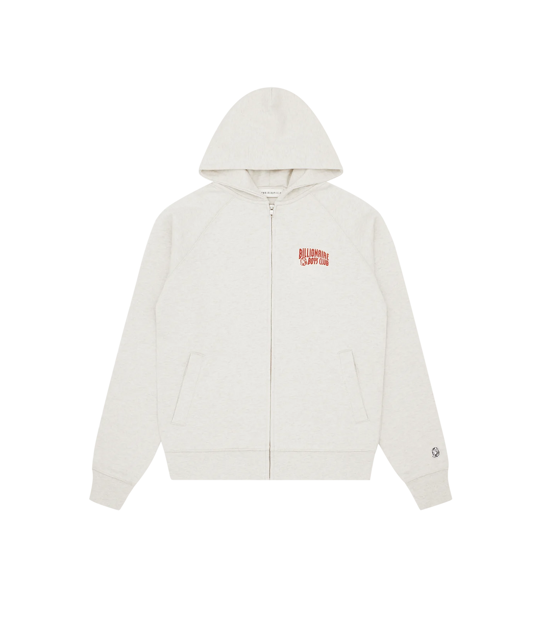 Billionaire Boys Club Small Arch Logo Zip Through Hood - Oat