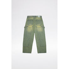 Load image into Gallery viewer, LostBoys Archive Baggy Carpenter Acid Washed Green Jeans

