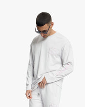 Load image into Gallery viewer, Croyez Contour De La Fleur Longsleeve | Light Grey
