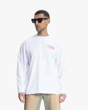 Load image into Gallery viewer, Croyez Fleur Heureuse Longsleeve | White
