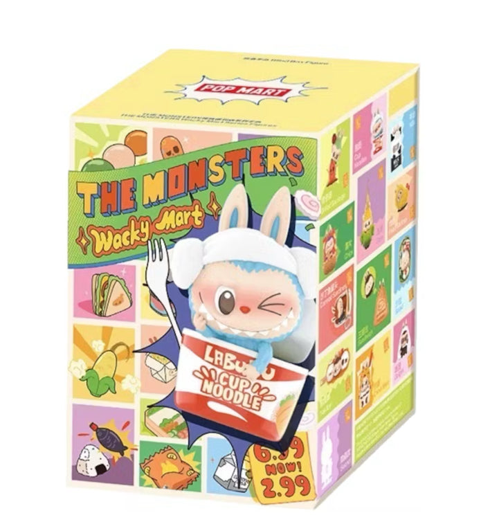 Popmart Labubu The Monsters Wacky Mart Series Blind Box